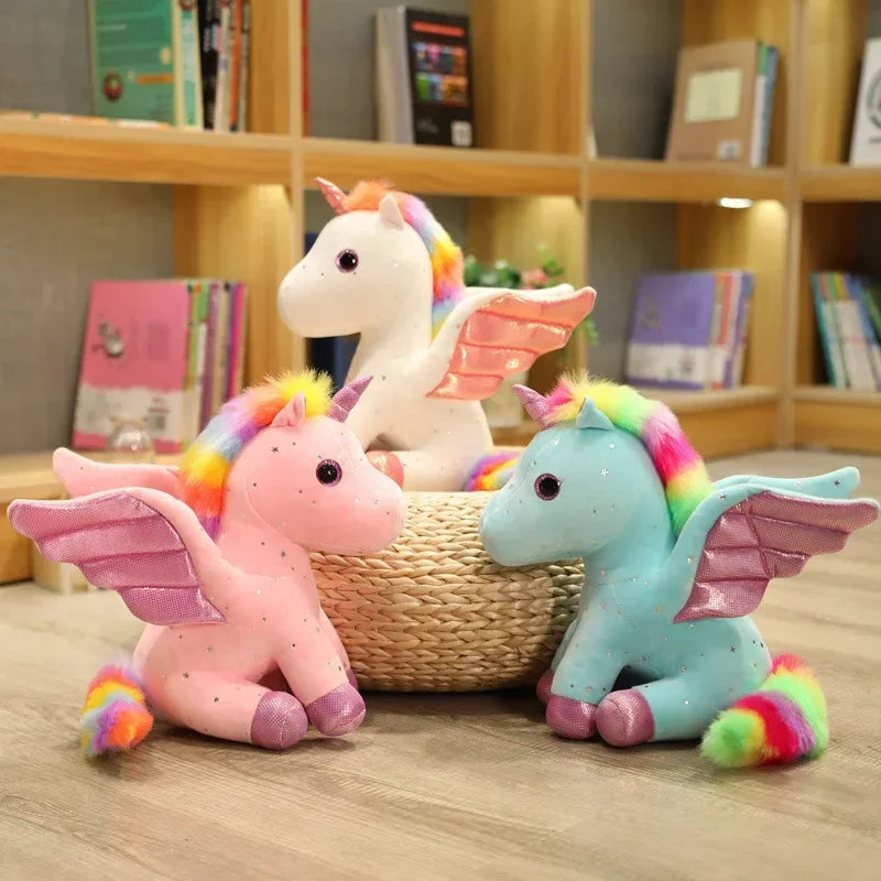 Peluche licorne Magique