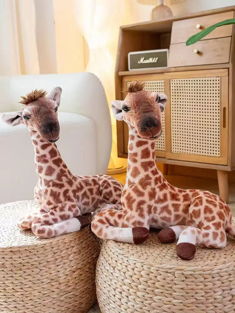 Peluche Girafe Réaliste