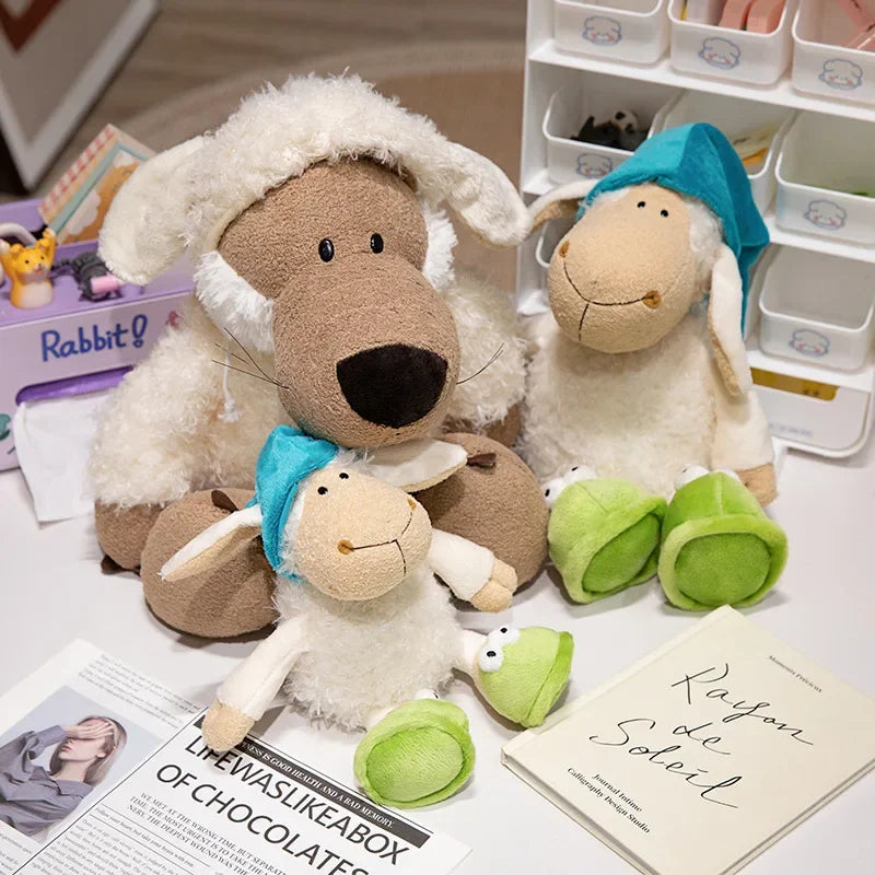 Peluche loups mouton