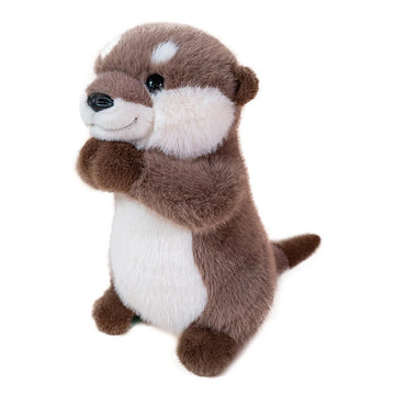 Peluche loutre mains magnétique