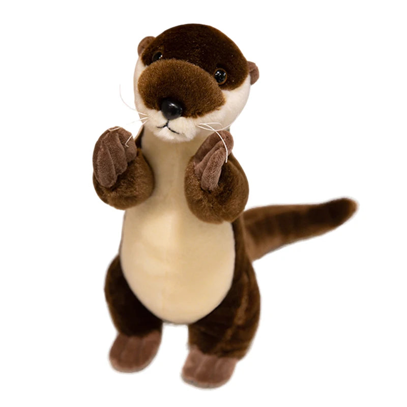 Peluche loutre câline 26cm
