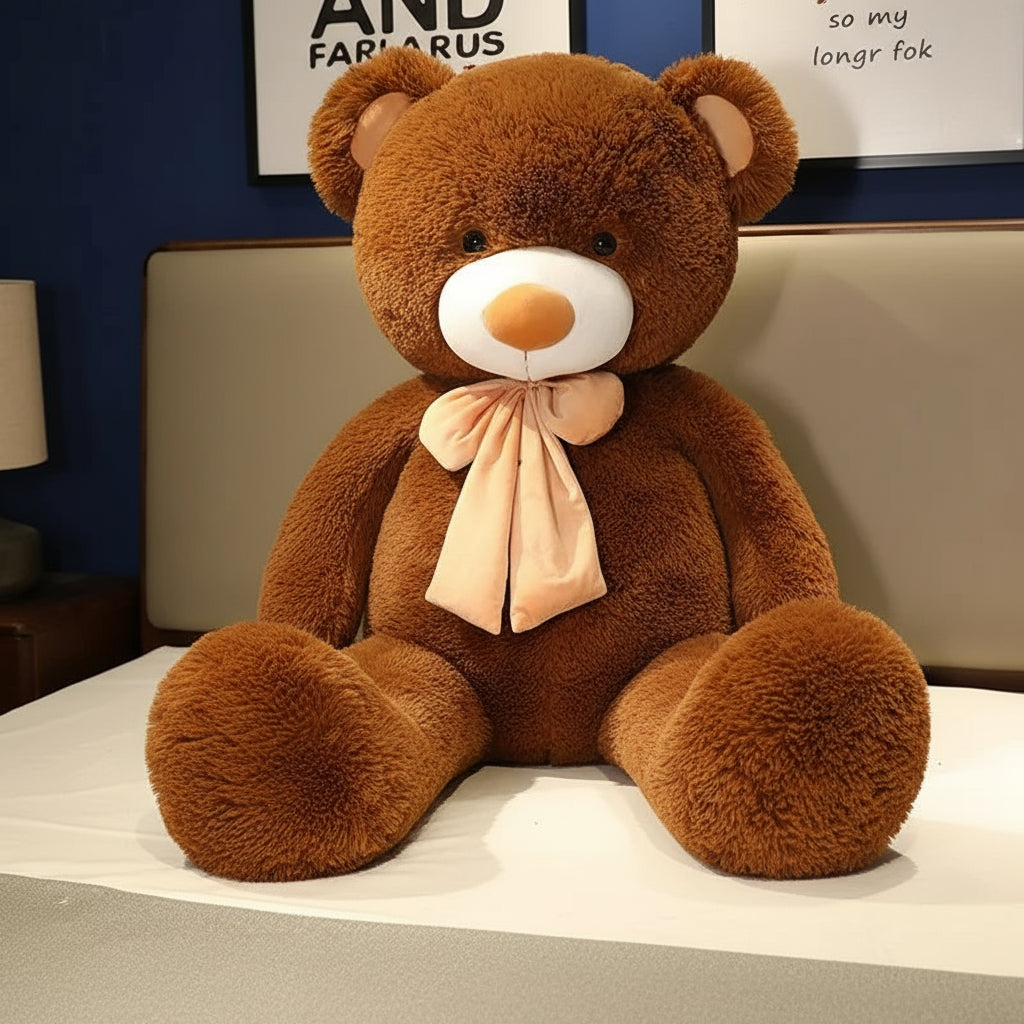 Ours en peluche Géant Cravate