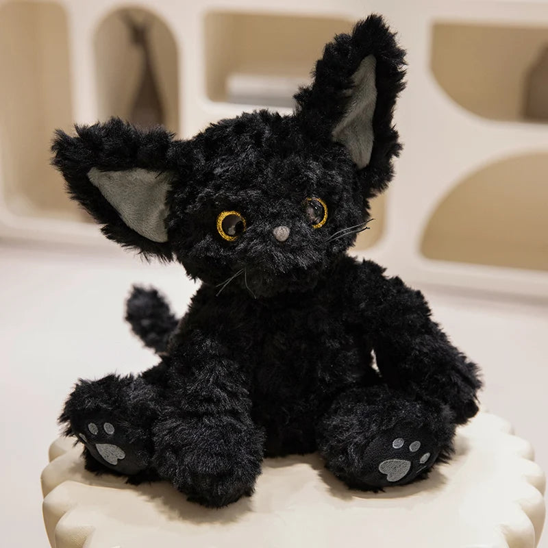Peluche chat Devon Rex