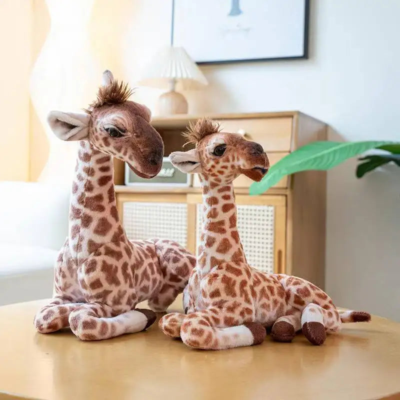 Peluche Girafe Réaliste