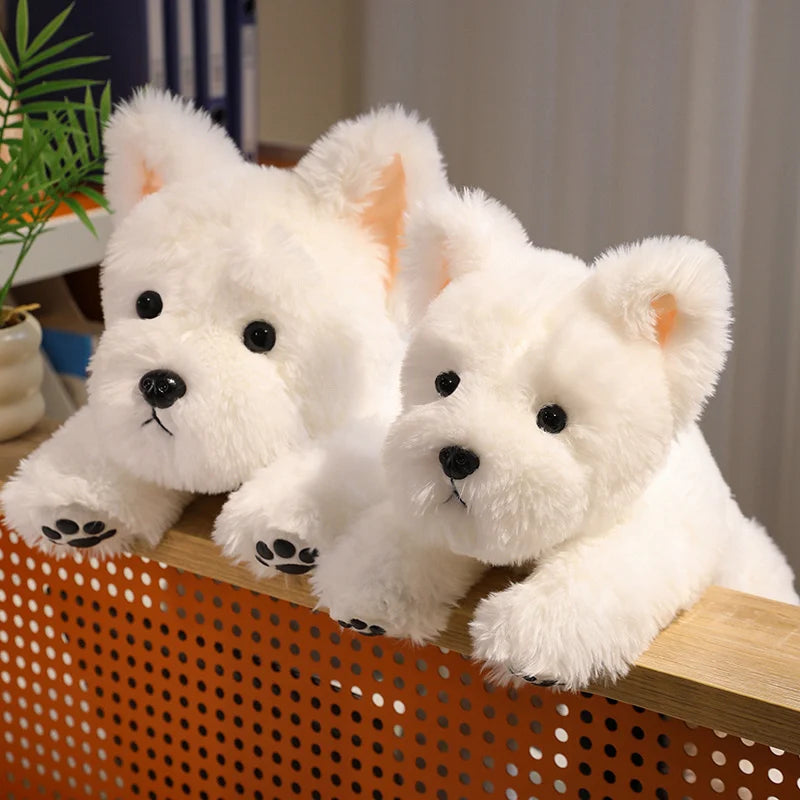 Peluche chien Westie