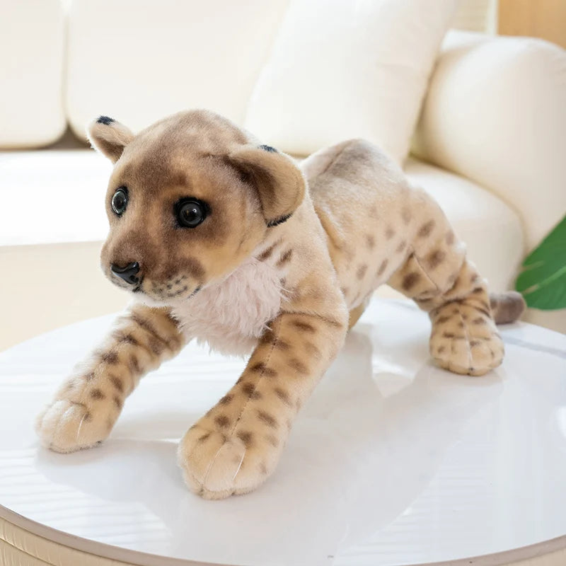 Peluche lion Réaliste