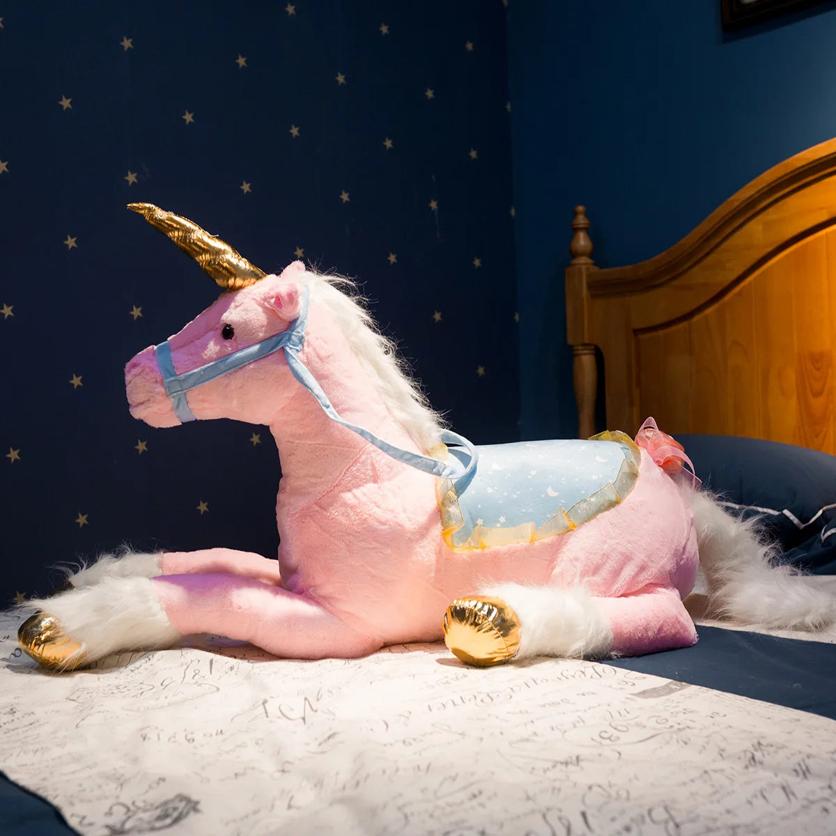 Peluche licorne Géante