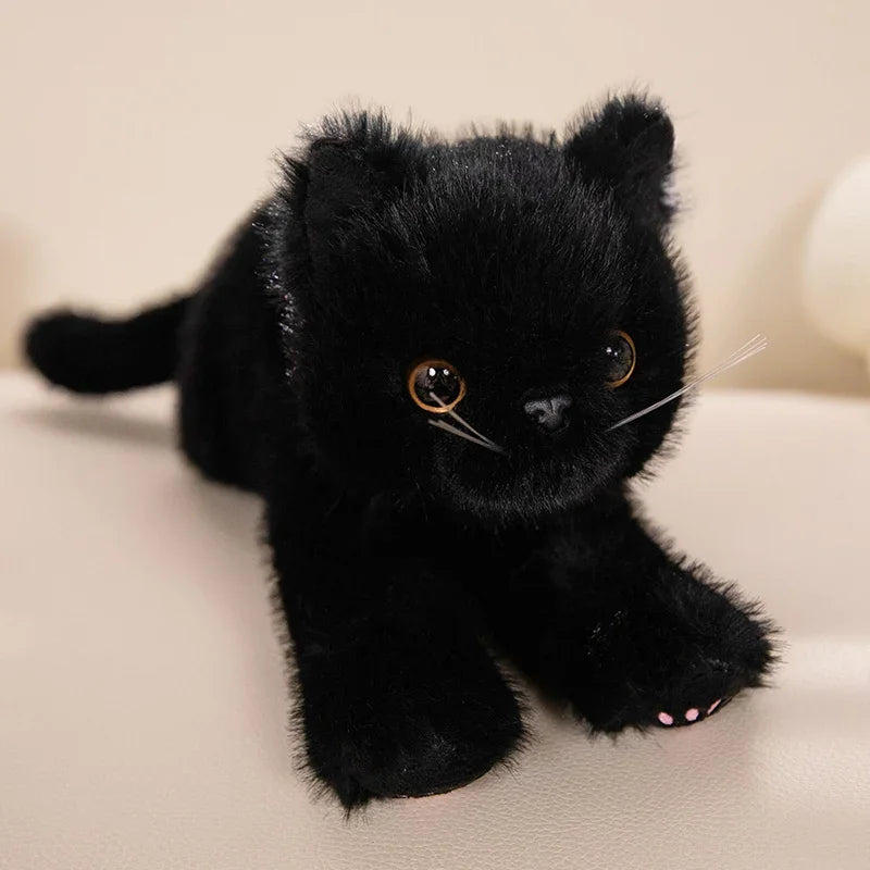 Peluche chat Réaliste