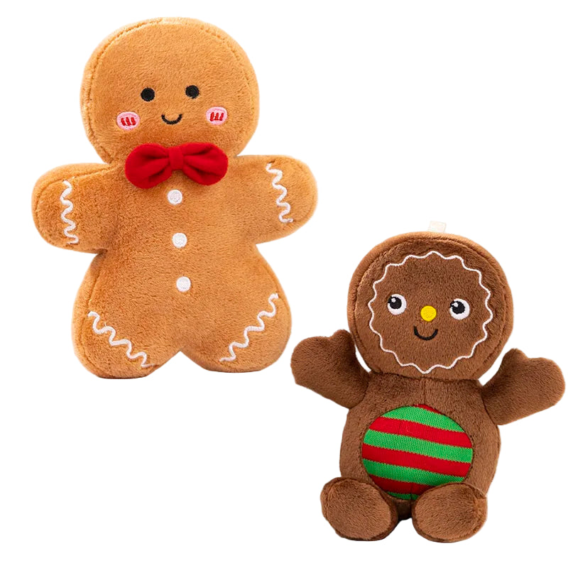 Peluche pain d'épice de noël