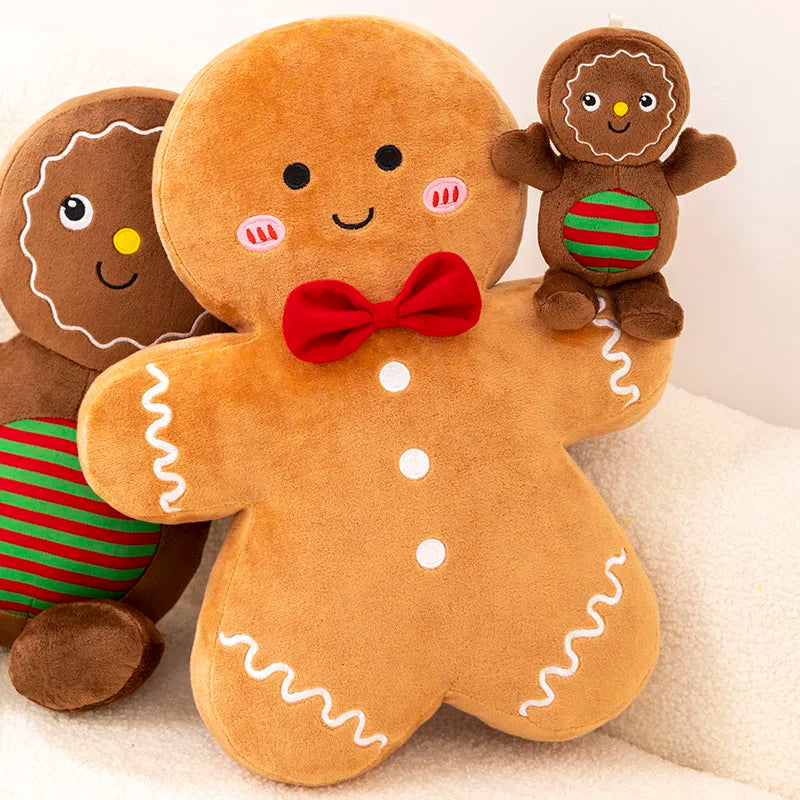 Peluche pain d'épice de noël