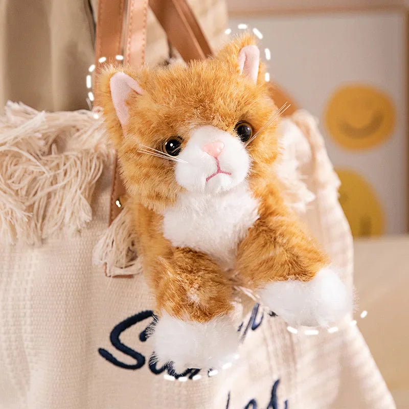 Peluche chat Réaliste
