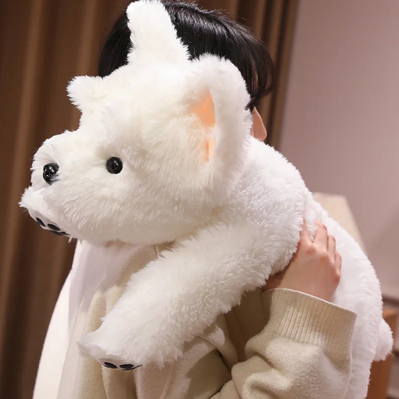 Peluche chien Westie