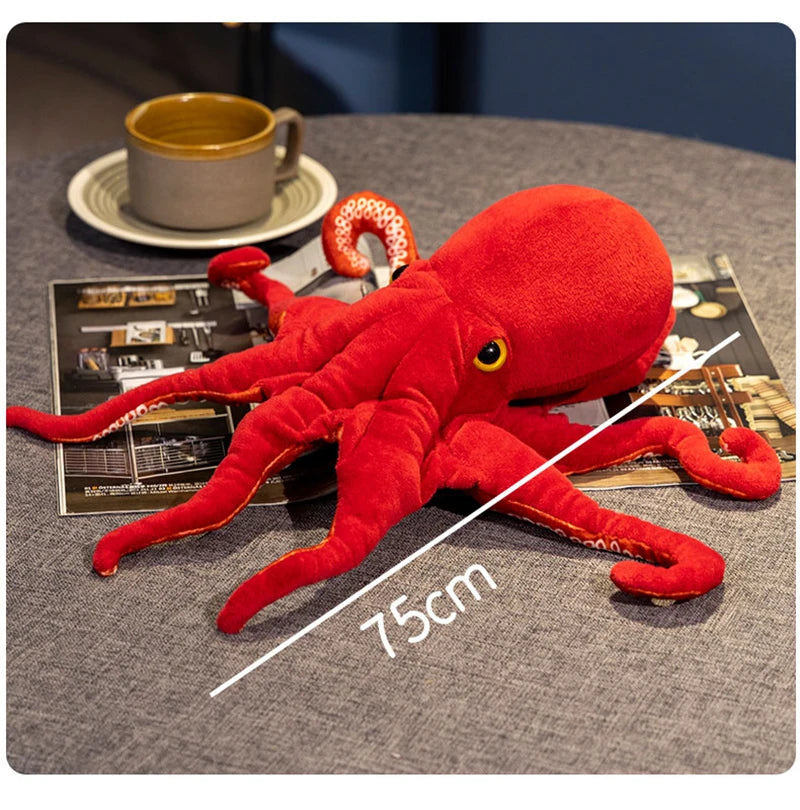 Peluche Pieuvre Red