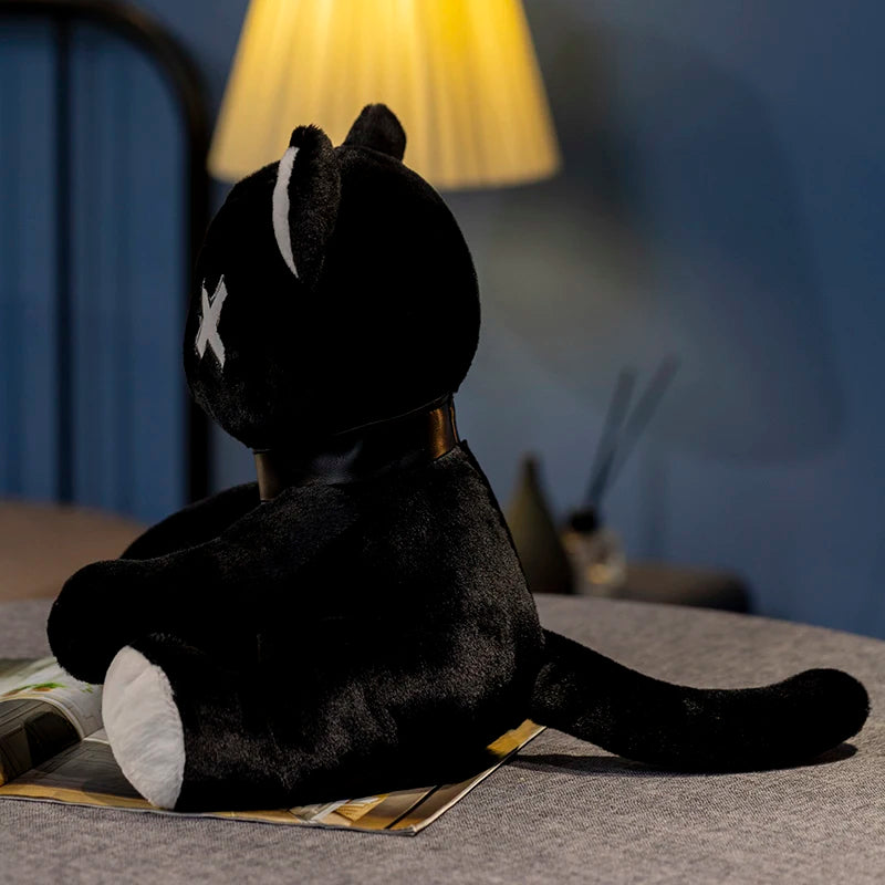 Peluche chat Gothique