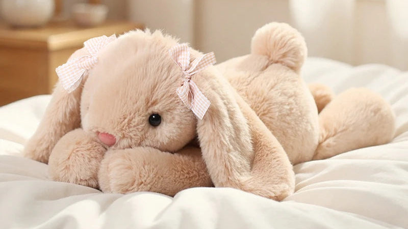 Peluche lapin câlinou