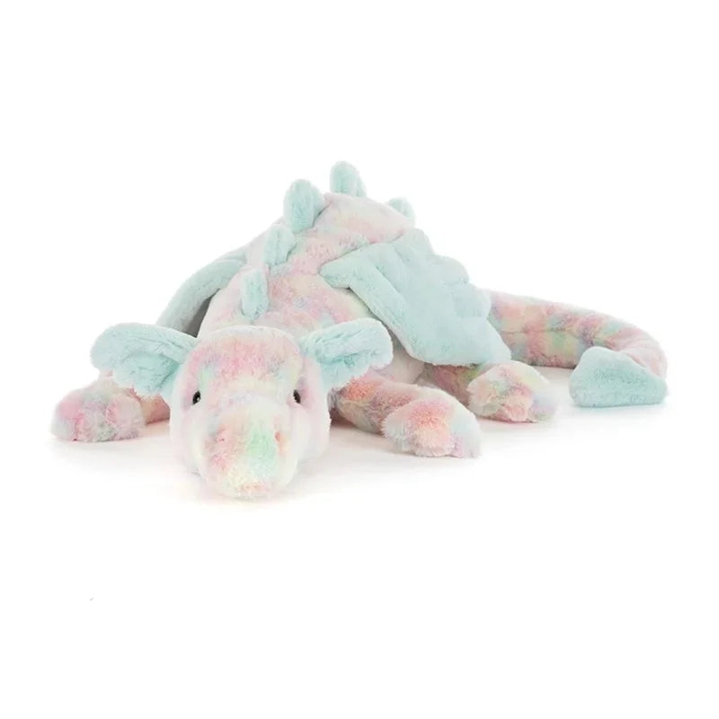 Peluche Dragon Arc-en-ciel