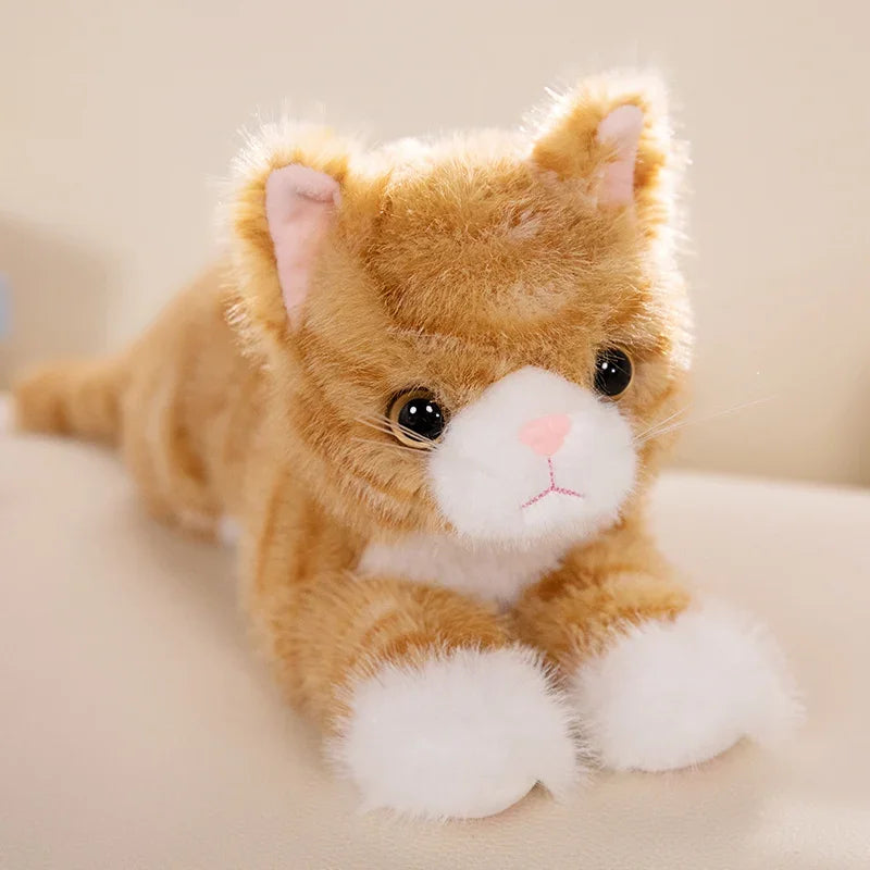 Peluche chat Réaliste