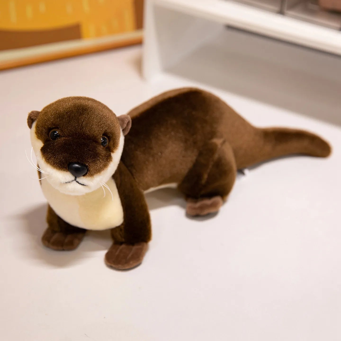 Peluche loutre câline 26cm