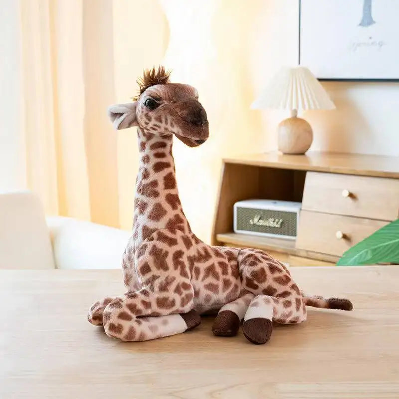 Peluche Girafe Réaliste
