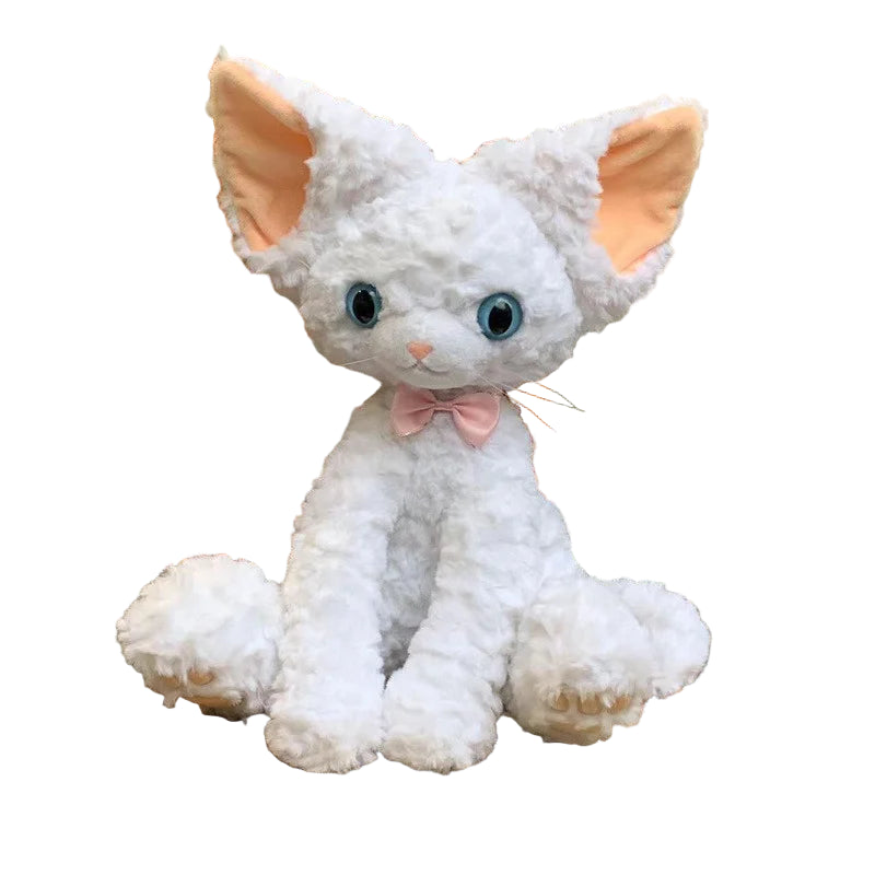 Peluche chat Devon Rex