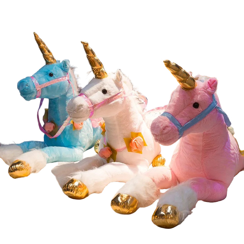 Peluche licorne Géante