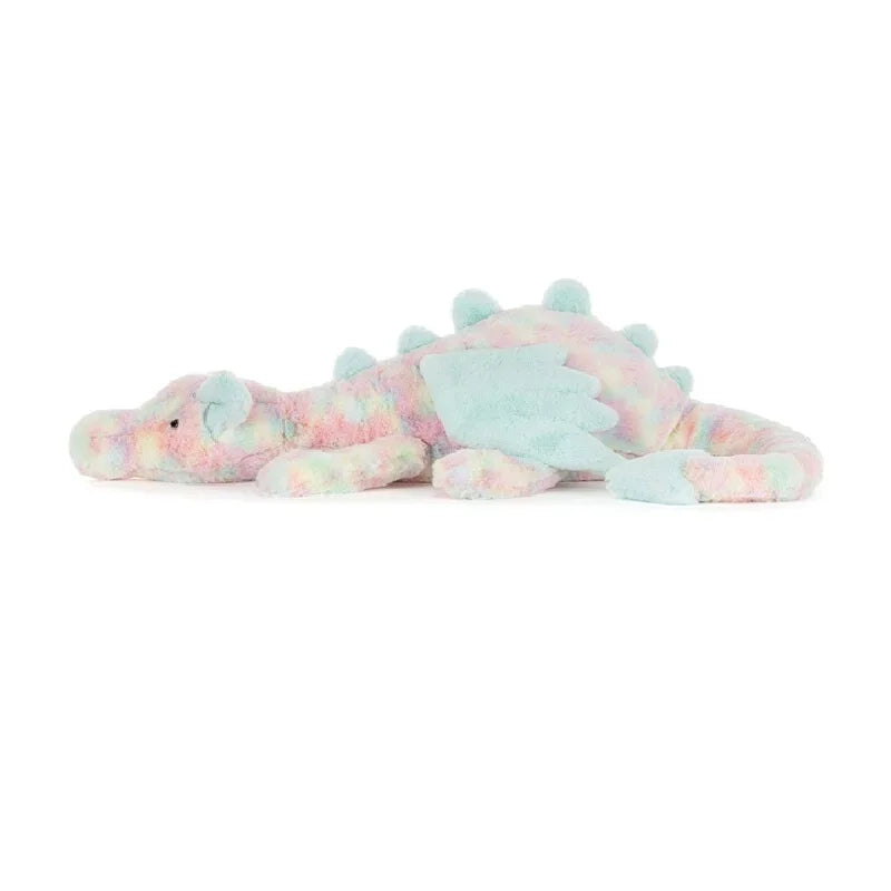 Peluche Dragon Arc-en-ciel