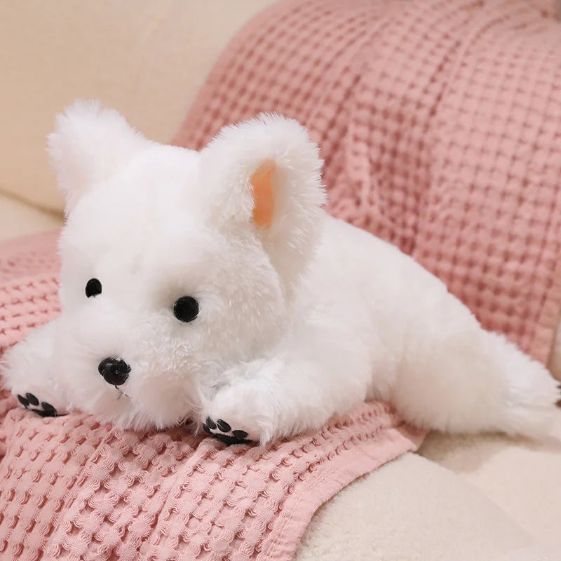 Peluche chien Westie