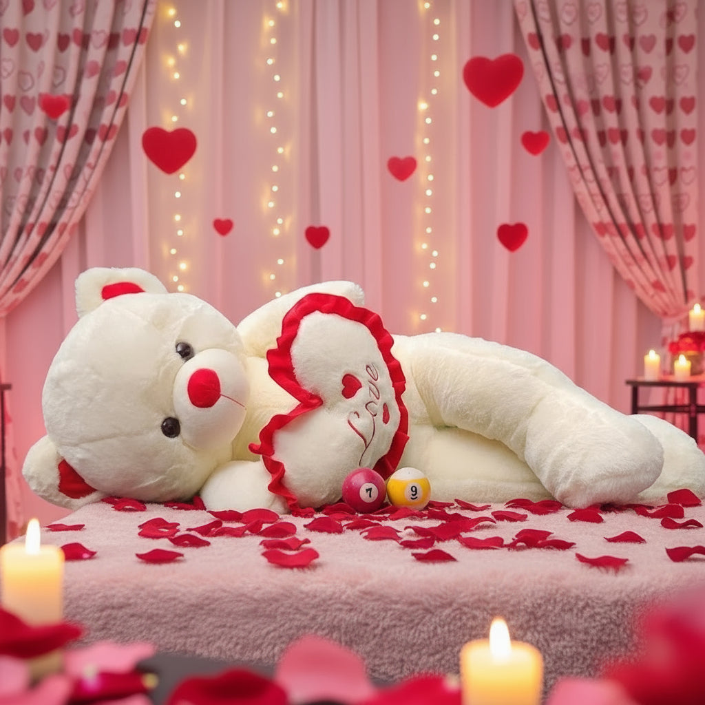 Ours en peluche Géant LOVE