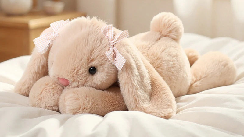 Peluche lapin câlinou