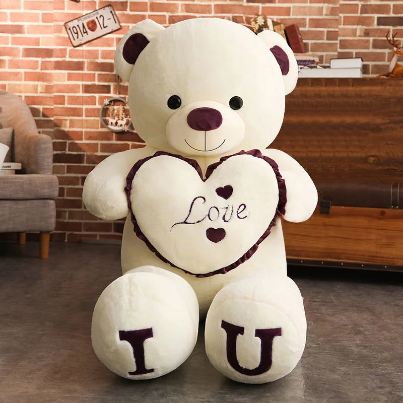 Ours en peluche Géant LOVE
