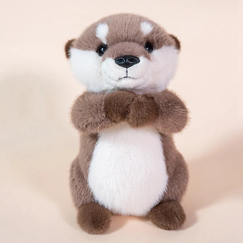 Peluche loutre mains magnétique