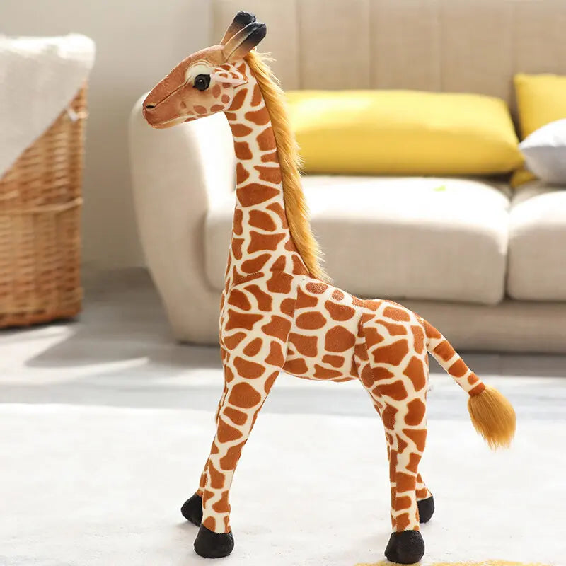 Peluche Girafe Réel