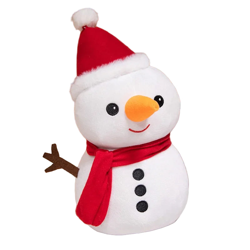 Peluche bonhomme de neige