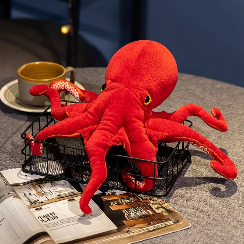 Peluche Pieuvre Red