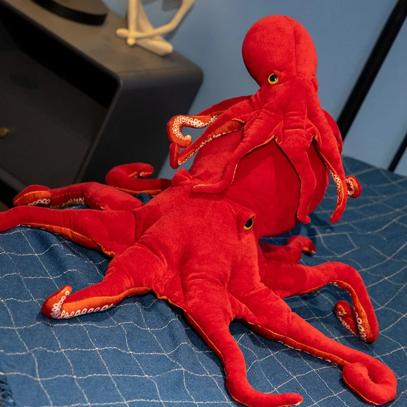 Peluche Pieuvre Red
