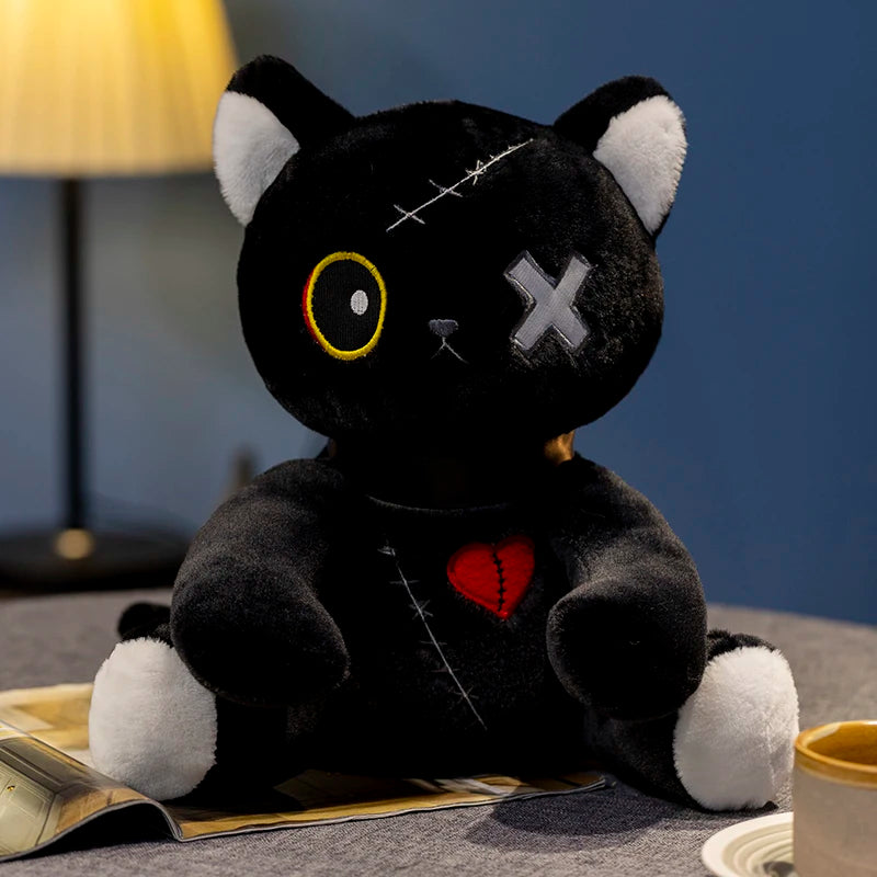 Peluche chat Gothique