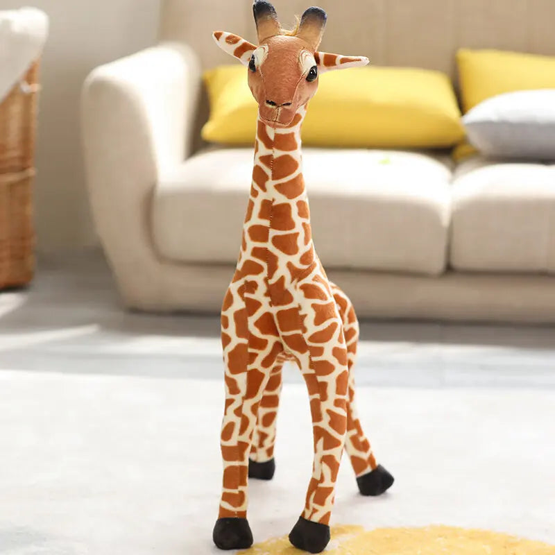 Peluche Girafe Réel