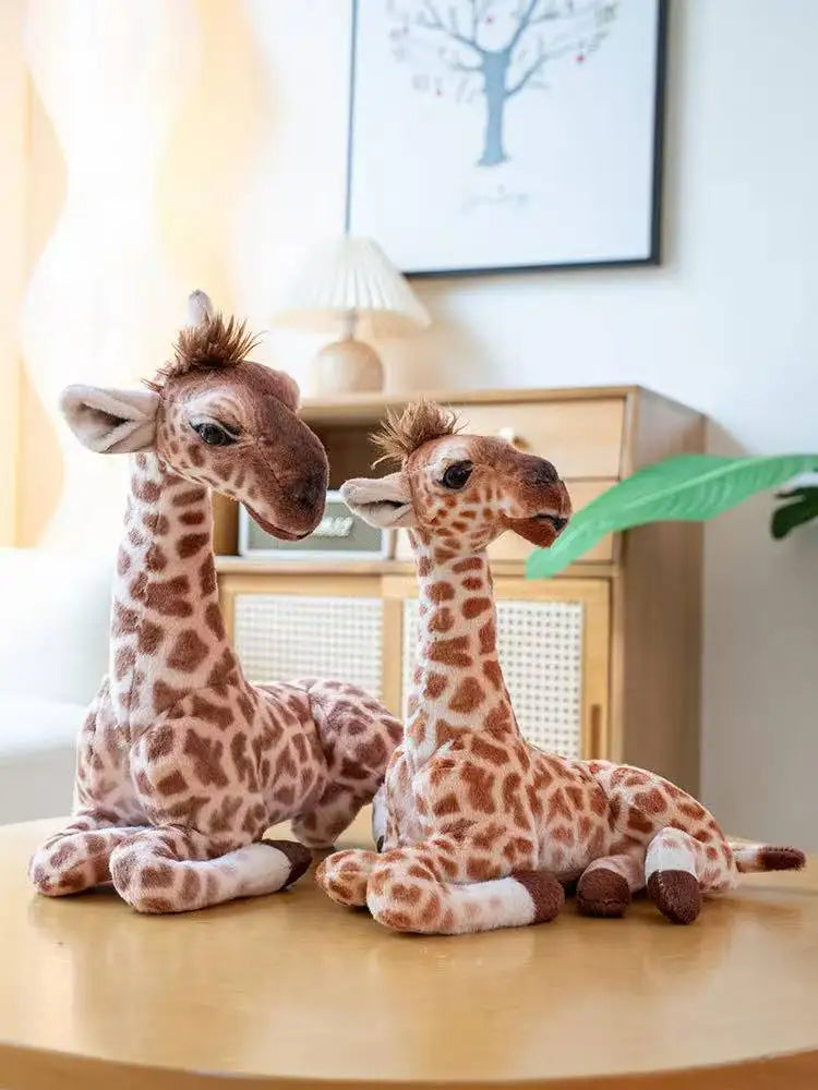 Peluche Girafe Réaliste