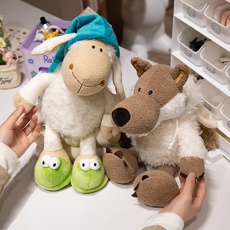 Peluche loups mouton