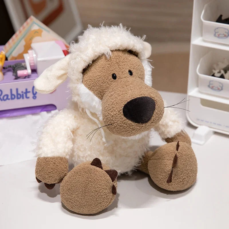 Peluche loups mouton