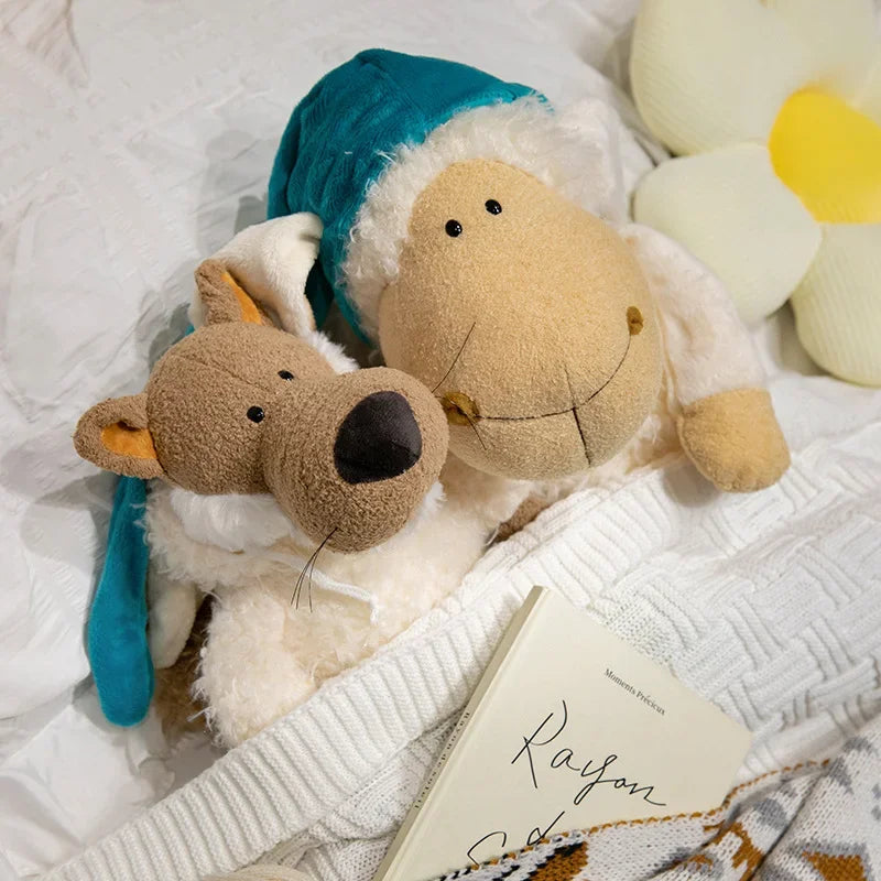 Peluche loups mouton