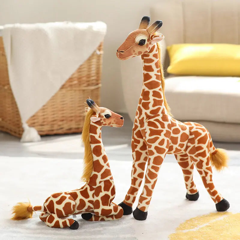 Peluche Girafe Réel