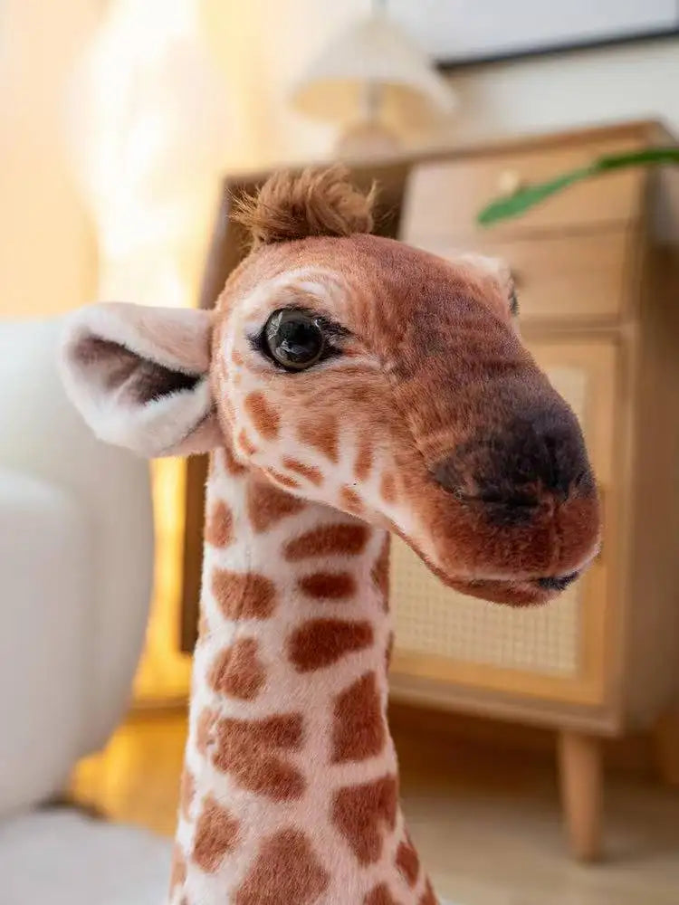 Peluche Girafe Réaliste