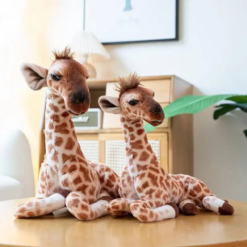 Peluche Girafe Réaliste