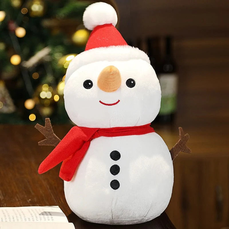 Peluche bonhomme de neige